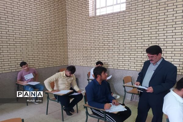 بازدید از حوزه‌های محل برگزاری امتحانات نهایی پایه دوازدهم شهرستان بهبهان