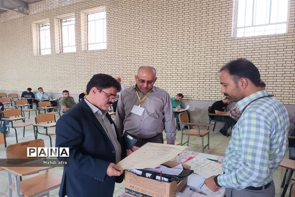 بازدید از حوزه‌های محل برگزاری امتحانات نهایی پایه دوازدهم شهرستان بهبهان