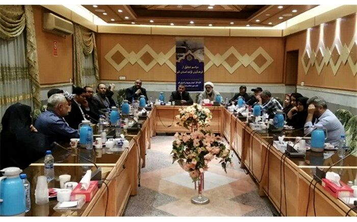 مراسم تجلیل از فرهنگیان آزاده استان قم برگزار شد