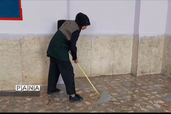 حضور فعال دانش‌آموزان کودک و نوجوان در گروه‌های جهادی