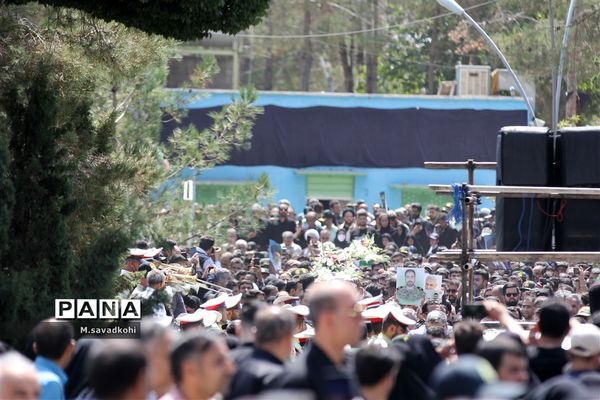 تشییع شهدا مدافع امنیت اصفهان