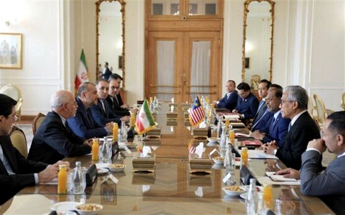 برگزاری مذاکرات وزرای خارجه ایران و مالزی در تهران