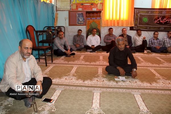 مراسم عزاداری شهادت حضرت رقیه (س) در اداره کل آموزش و پرورش استان بوشهر