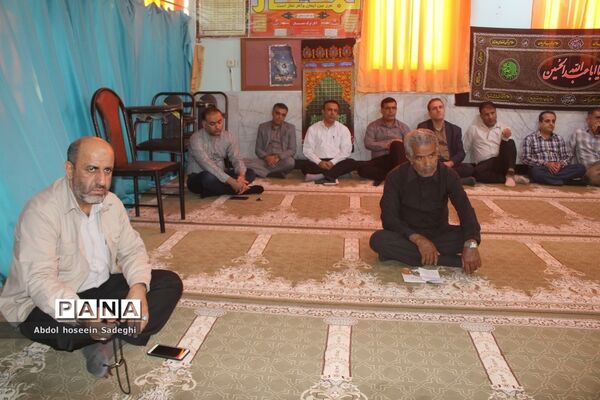 مراسم عزاداری شهادت حضرت رقیه (س) در اداره کل آموزش و پرورش استان بوشهر