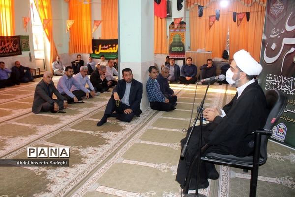 مراسم عزاداری شهادت حضرت رقیه (س) در اداره کل آموزش و پرورش استان بوشهر