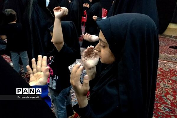مراسم عزاداری شهادت حضرت‌رقیه (س) در پایگاه بسیج  ام‌ابیها ملارد