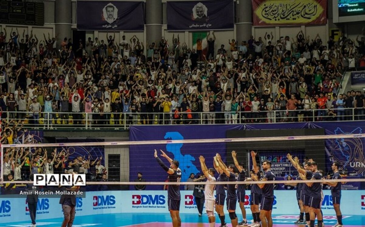 والیبال قهرمانی آسیا، ایران - چین؛ اوج هیجان در ارومیه