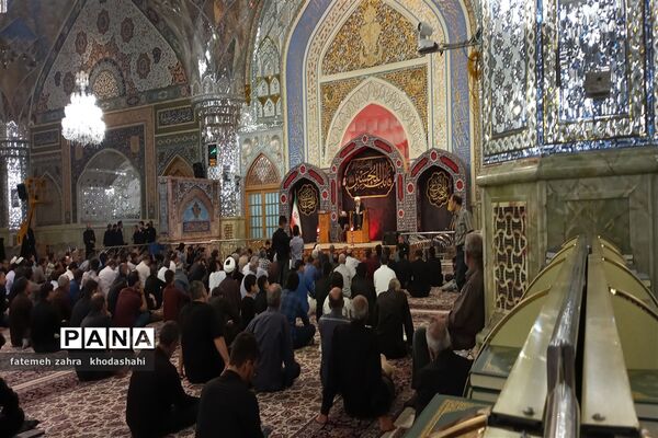 برگزاری مراسم شهادت حضرت رقیه(س) در حرم مطهر رضوی