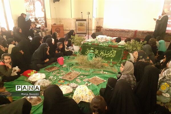 مراسم عزاداری شهادت رقیه (س) در کاشمر