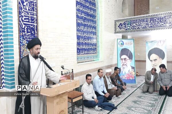 افتتاح نمازخانه مجتمع خیری فرهنگی آموزشی حضرت قاسم(ع) زارچ  به‌مناسبت روز مسجد