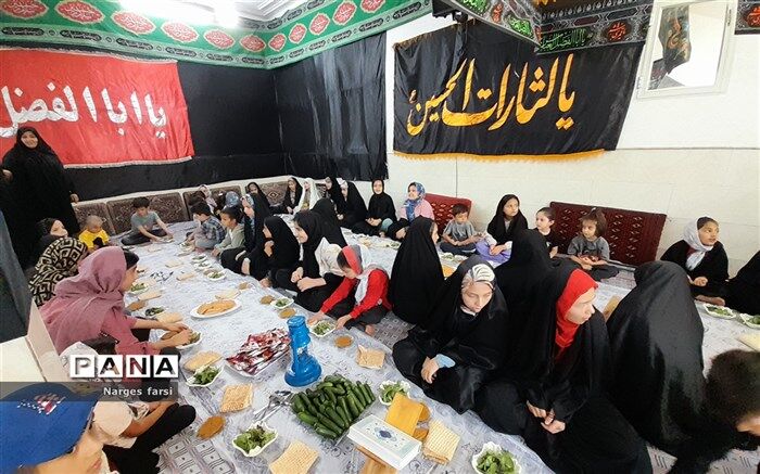سفره حضرت رقیه (س) در مسجد امام حسین (ع) قم