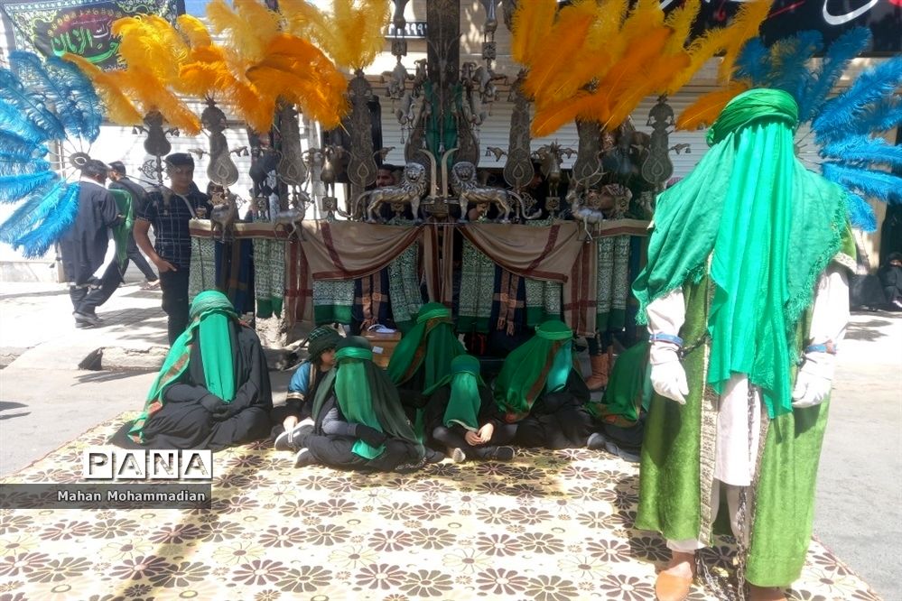 مراسم تعزیه خوانی به‌مناسبت شهادت حضرت رقیه (س)