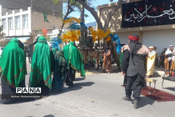 مراسم تعزیه خوانی به‌مناسبت شهادت حضرت رقیه (س)