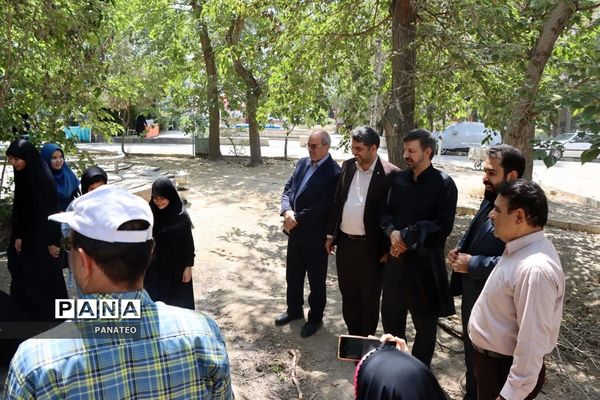 بازدید معاون پرورشی و فرهنگی وزارت آموزش و پرورش از اردوی استانی مثبت هشتادیا