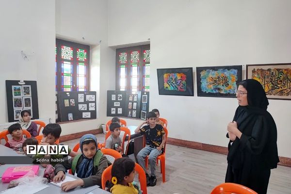 برگزاری کلاس‌های خلاقیت در کانون فرهنگی و تربیتی شهید حاج قاسم سلیمانی رودهن