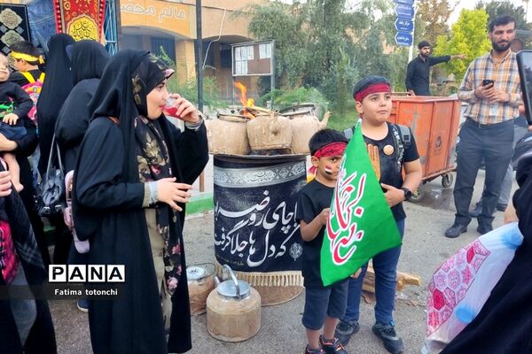 برپایی مراسم پیاده روی اربعین به‌مناسبت شهادت حضرت رقیه(س)