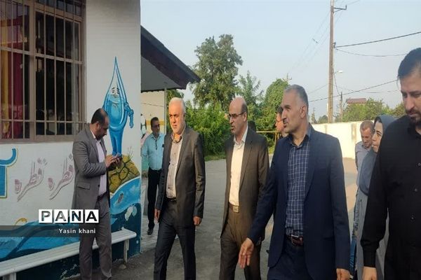 بازدید مدیرکل آموزش و پرورش مازندران  از اماکن آموزشی شهرستان عباس‌آباد