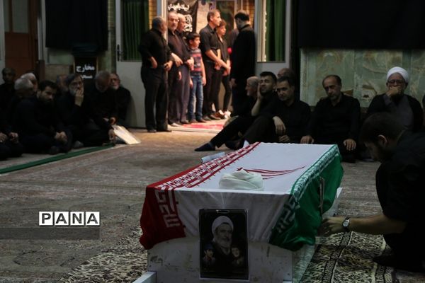 مراسم تشییع پیکر ابوالشهیدین «برجعلی زاده» در قم