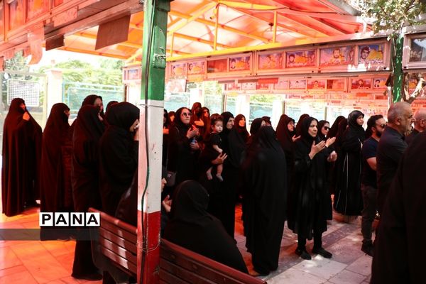 مراسم تشییع پیکر ابوالشهیدین «برجعلی زاده» در قم