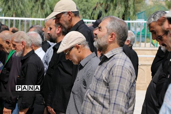 مراسم تشییع پیکر ابوالشهیدین «برجعلی زاده» در قم