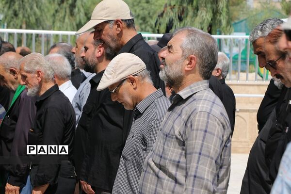 مراسم تشییع پیکر ابوالشهیدین «برجعلی زاده» در قم