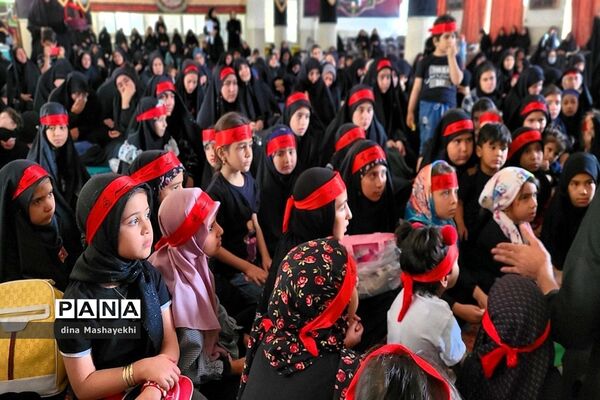 اجتماع دختران حسینی شهرستان گلپایگان به‌مناسبت سالروز شهادت حضرت رقیه(س)