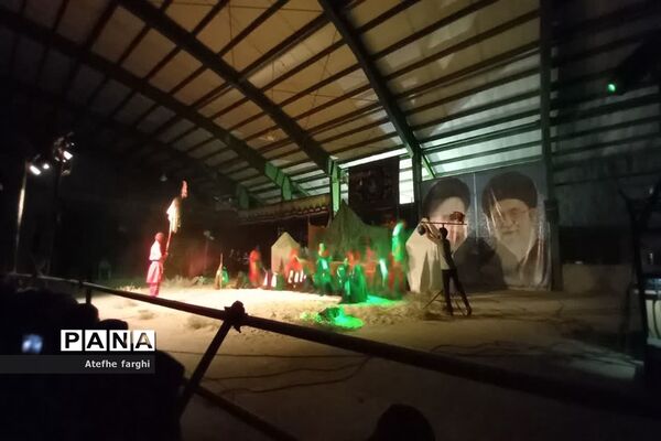 تعزیه خوانی شهادت حضرت رقیه (س) در روستای مبارکه شهرستان بافق