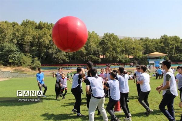 آیین جشنواره اردوهای یک روزه تابستانه