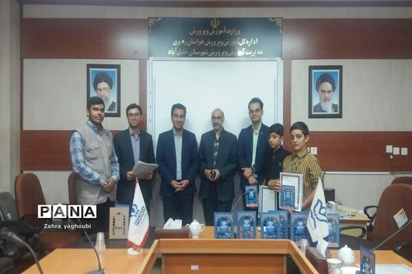 تقدیر از منتخبان اولین جشنواره رسانه‌ای خلیل آباد