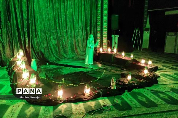 تعزیه شهادت حضرت رقیه (س) در مسجد ولایت بوشهر