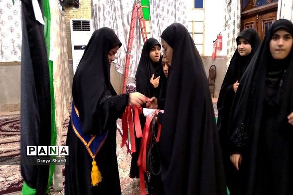 عزاداری حضرت رقیه (س) در مصلای نماز جمعه بوشهر