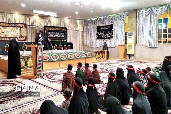 عزاداری حضرت رقیه (س) در مصلای نماز جمعه بوشهر