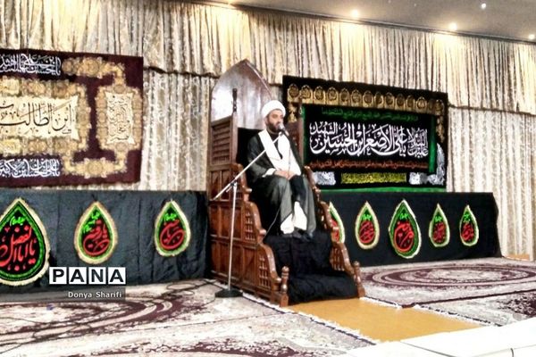 عزاداری حضرت رقیه (س) در مصلای نماز جمعه بوشهر