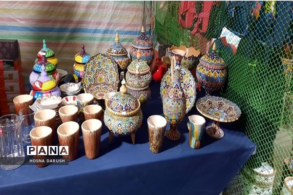 بازید معاون استاندار و  فرماندار شهر  مشهد از نمایشگاه دست آوردهای طهورا