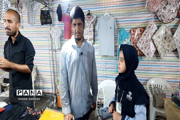 بازید معاون استاندار و  فرماندار شهر  مشهد از نمایشگاه دست آوردهای طهورا