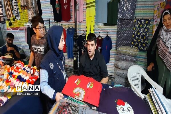 بازید معاون استاندار و  فرماندار شهر  مشهد از نمایشگاه دست آوردهای طهورا