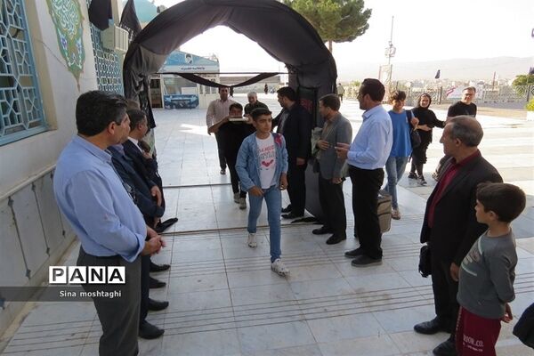 اعزام ۷۰ نفر دانش‌آموز زیارت اولی شهرستان بجنورد