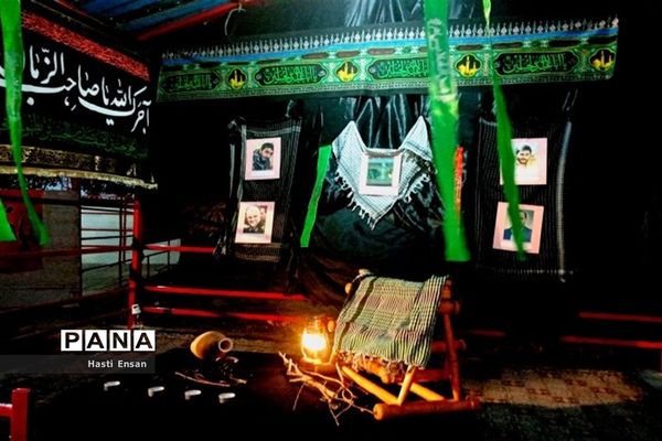 اردو دختران مُحِق(مثل حاج قاسم) و  برگزاری مسابقات برپایی موکب‌های عزاداری