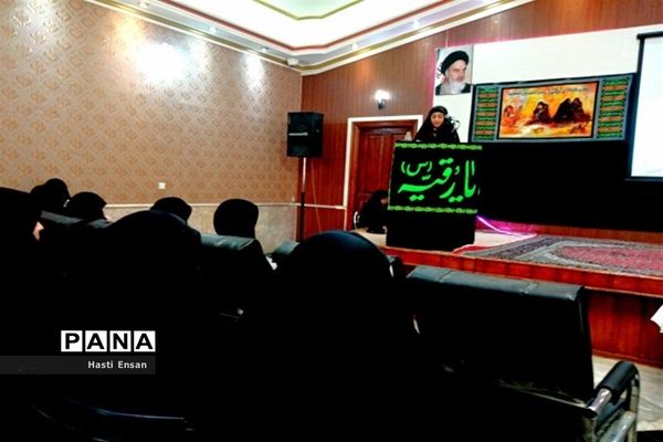 اردو دختران مُحِق(مثل حاج قاسم) و  برگزاری مسابقات برپایی موکب‌های عزاداری