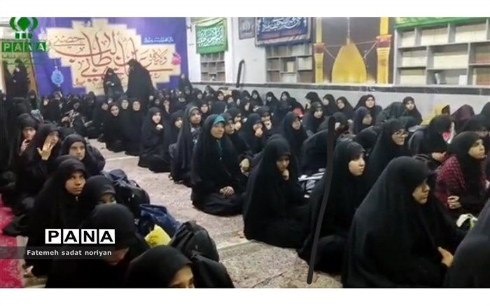 اعزام دانش‌آموزان خراسان‌رضوی به پیاده‌روی اربعین حسینی/ فیلم