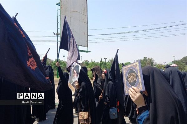 دسته عزاداری شهادت امام حسن مجتبی (ع)  در شهرستان قرچک