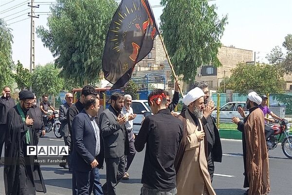 دسته عزاداری شهادت امام حسن مجتبی (ع)  در شهرستان قرچک