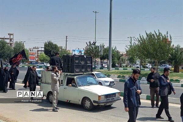 دسته عزاداری شهادت امام حسن مجتبی (ع)  در شهرستان قرچک