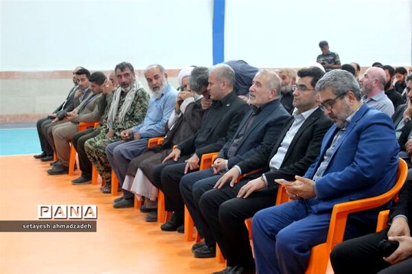 افتتاح سالن ورزشی روستای اوارد‌ گلوگاه