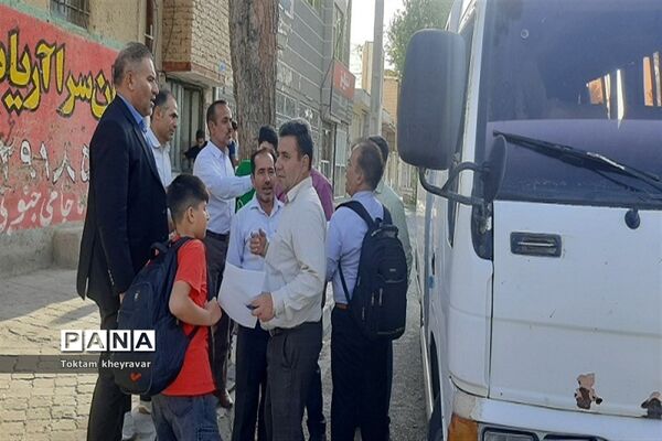 اعزام 60 دانش آموز پسر زیارت اولی شهرستان شیروان