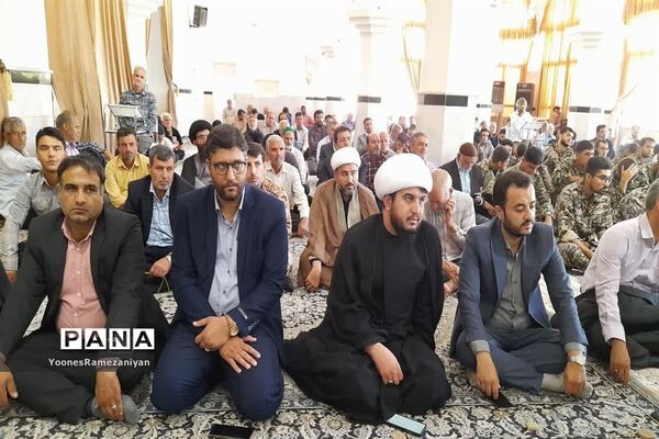 برگزاری  نماز جمعه در خلیل‌آباد