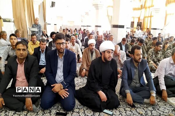 برگزاری  نماز جمعه در خلیل‌آباد