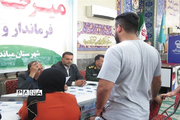 میز خدمت در شهرستان میاندورود