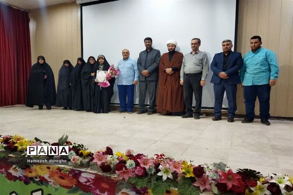 آیین استقبال از مقام آور رتبه نخست کشوری در رشته نهج‌البلاغه در چهل و یکمین جشنواره کشوری قرآن، عترت و نماز در شادگان