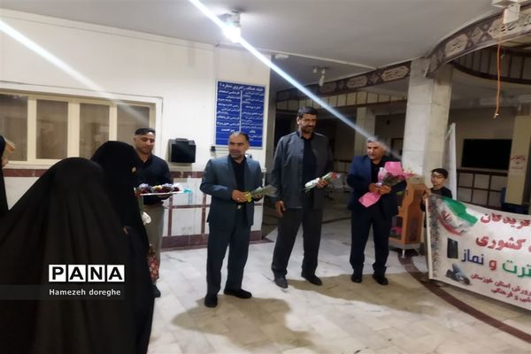 آیین استقبال از مقام آور رتبه نخست کشوری در رشته نهج‌البلاغه در چهل و یکمین جشنواره کشوری قرآن، عترت و نماز در شادگان